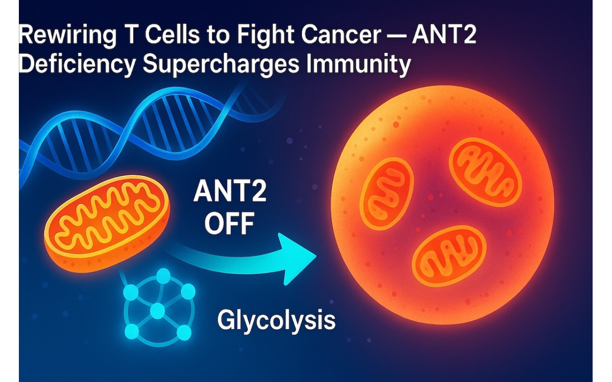 Rewiring T Cells to Fight Cancer — ANT2 Deficiency Supercharges Immunity Rewiring T Cells to Fight Cancer — ANT2 Deficiency Supercharges Immunity