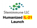 Humanized IL-21 Launch