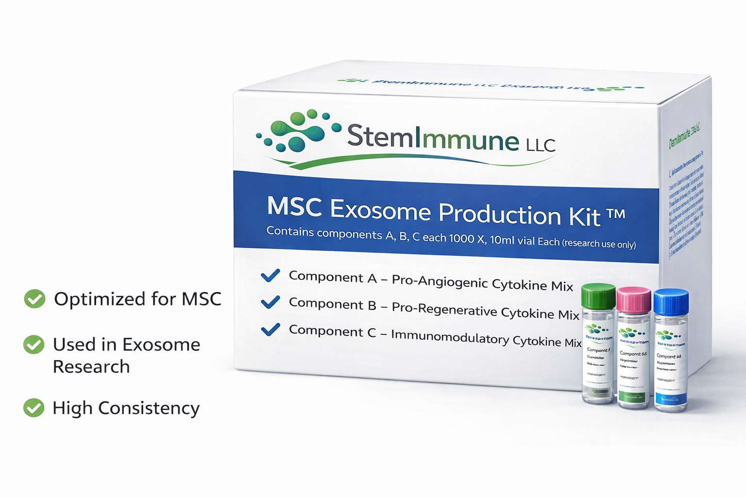 MSC Exosome Production Kit box